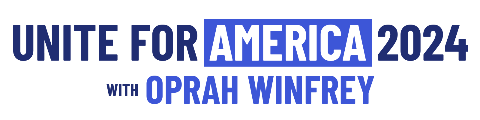 Unite for America 2024 with Oprah Winfrey